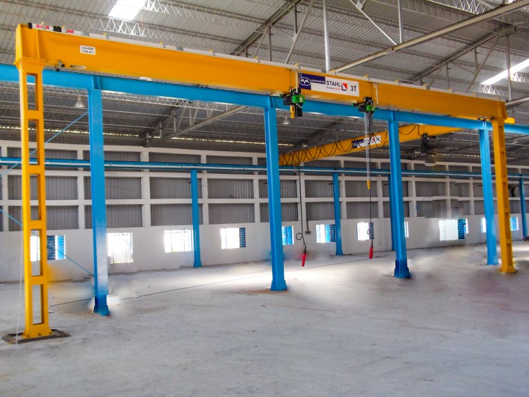 Fixed Gantry Crane & Monorail System mm engineers